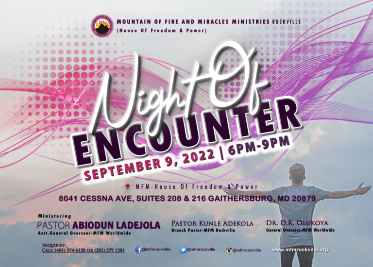 NIGHT OF ENCOUNTER